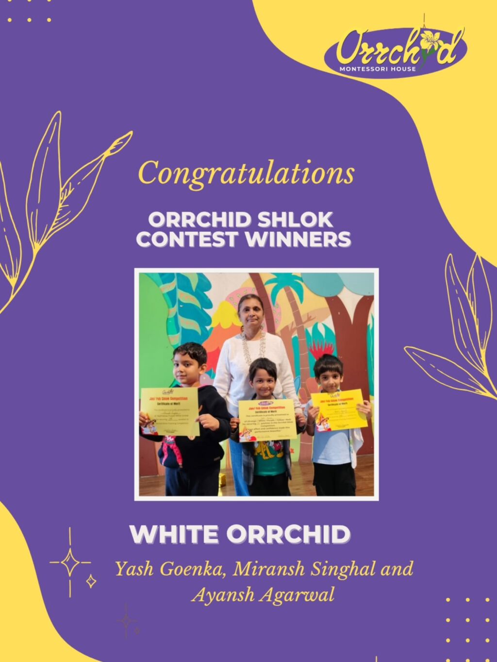 Instagram post from orrchid_montessori_house. This post is in position 3.