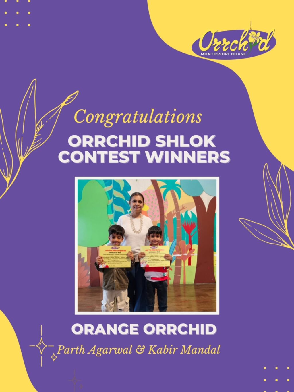 Instagram post from orrchid_montessori_house. This post is in position 1.